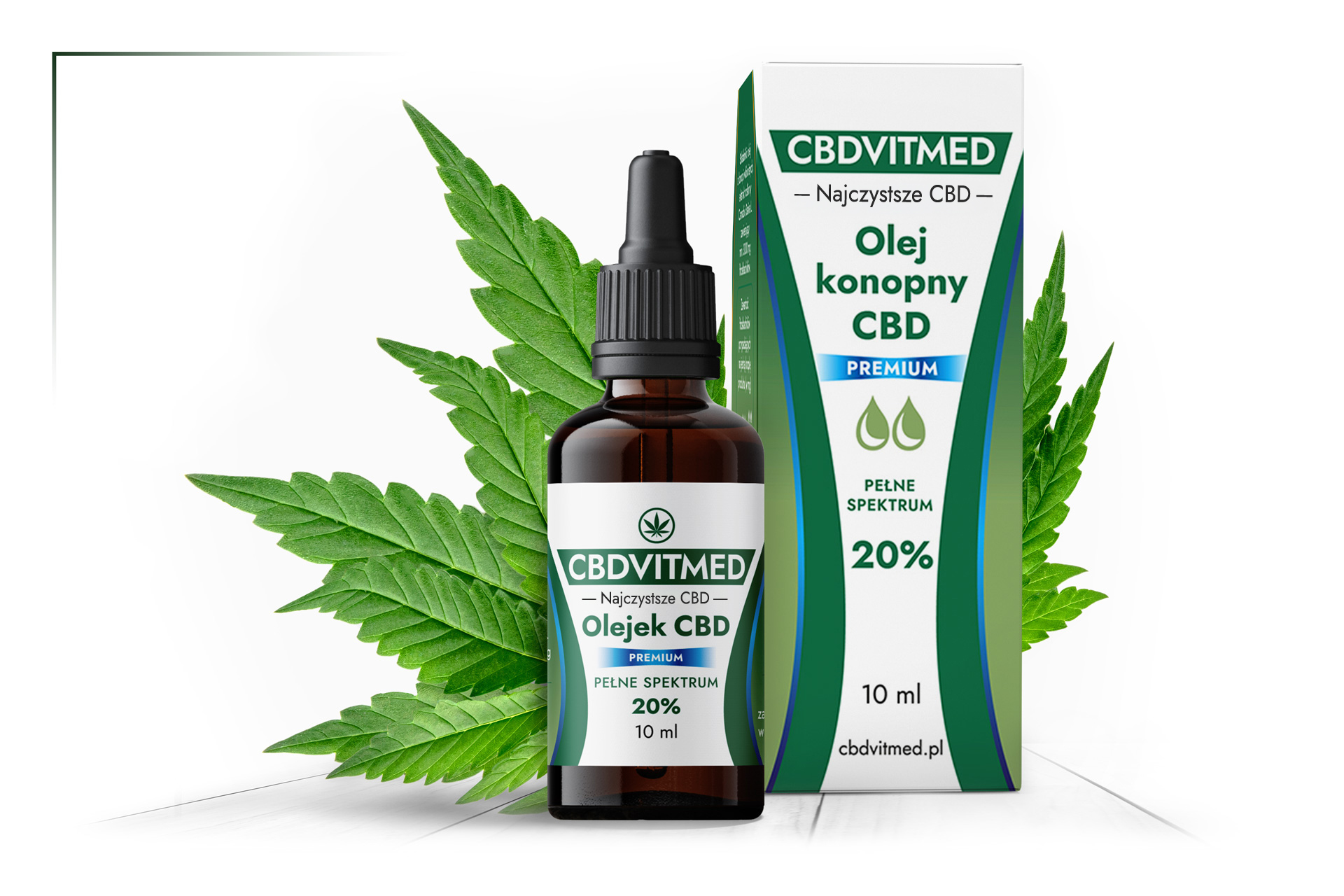 Olejek konopny 20% CBDVITMED